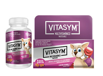 VITASYM MULTIVITAMINICO MASTICABLE